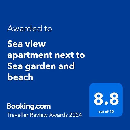 Sea View Apartment Next To Sea Garden And Beach Varna Exteriör bild